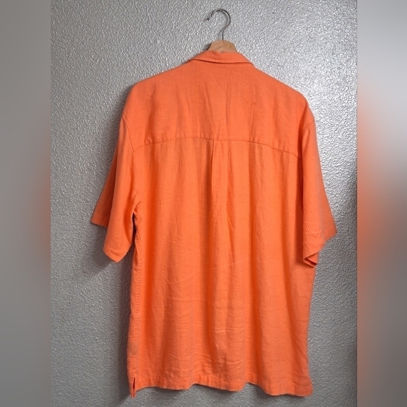 Caribbean Joe Men's Linen Blend Shirt  Size L - Picture 2 of 3
